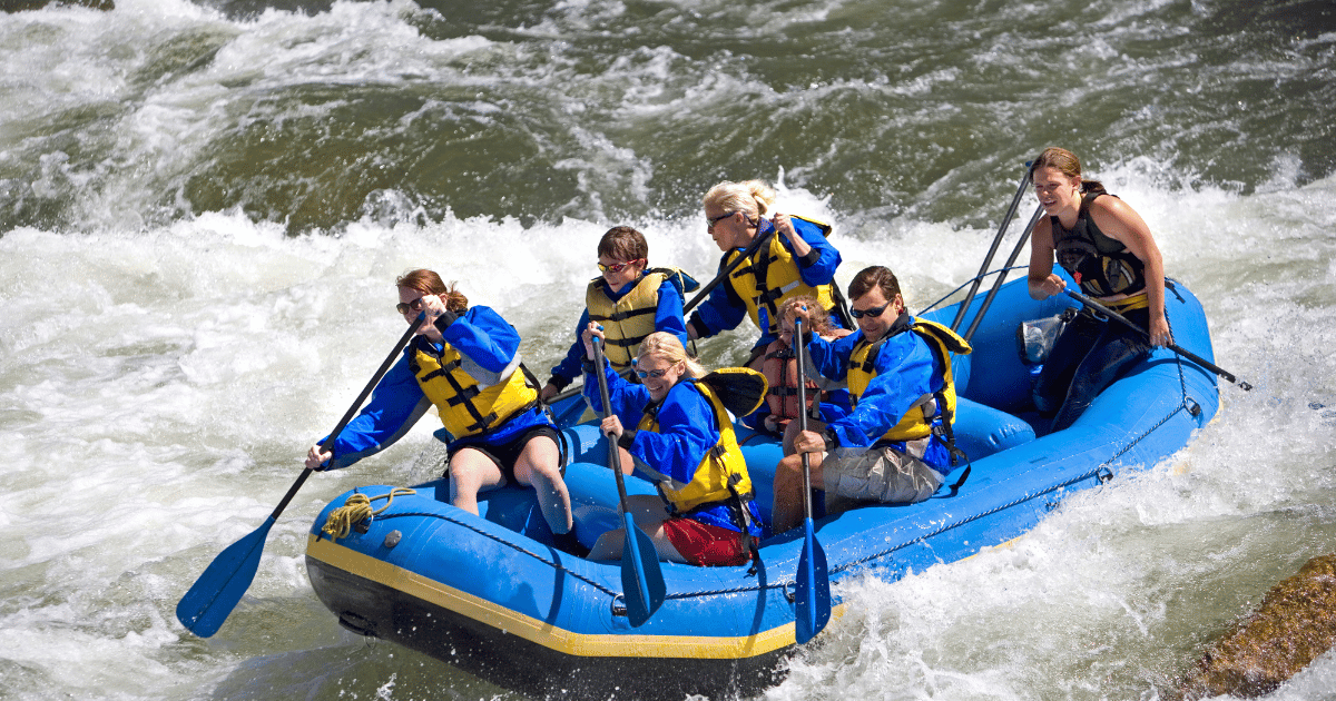 Thrilling White Water Rafting Adventure with a Group in Newfoundland